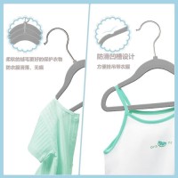 11.8in Kid Hangers Non-Slip Clothes Hangers with Swivel Hooks Space Saving Infant Toddler Closet Organizers Kids hanger