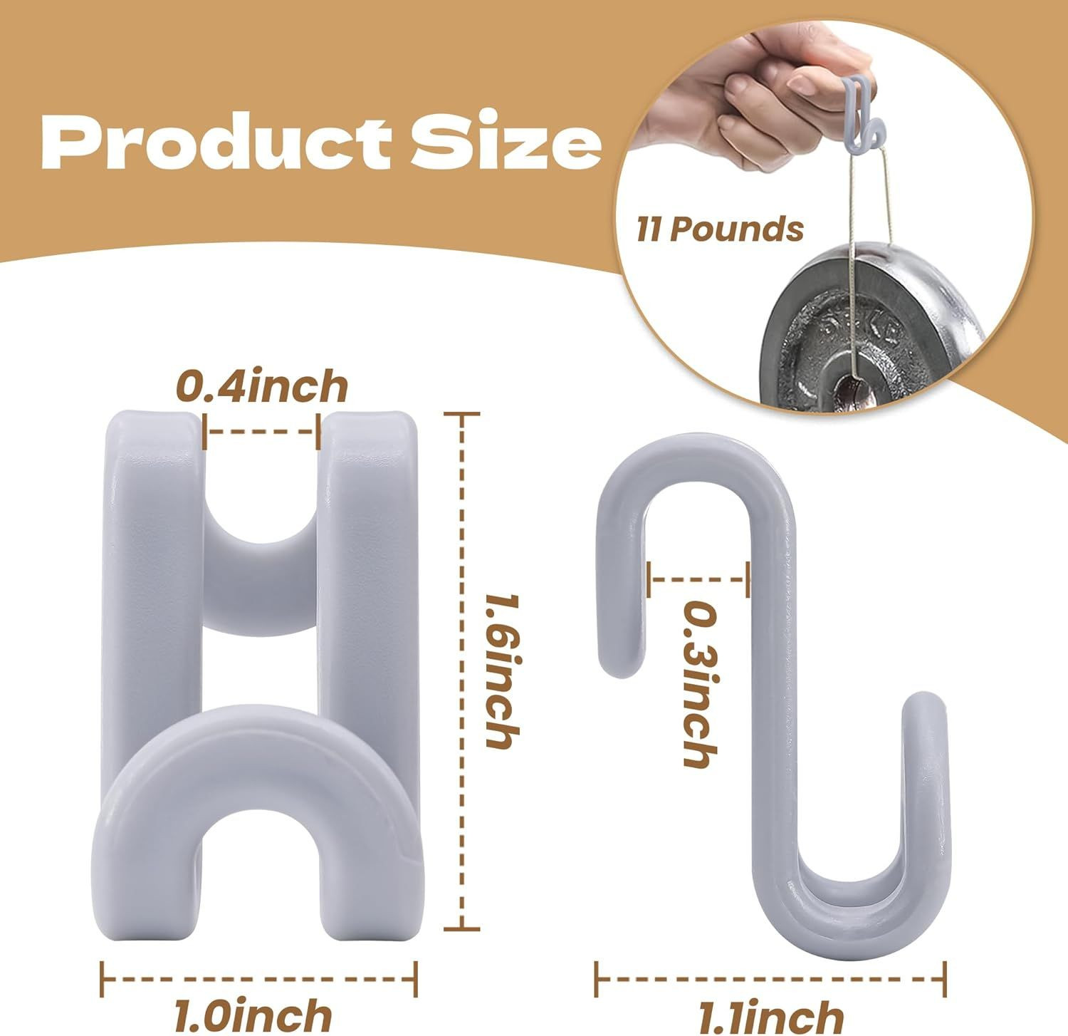 Mlici Clothes Hanger Connector for Clothes Organizing,  Space Saving Hanger Extender Hooks for Home Closet Organ