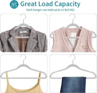 Amazon Best Seller Velvet Suit Hanger 50pk Clothes Hanger Flocked Hanger Space Saving