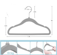 11.8in Kid Hangers Non-Slip Clothes Hangers with Swivel Hooks Space Saving Infant Toddler Closet Organizers Kids hanger
